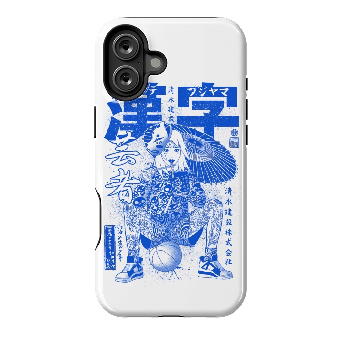 iPhone 16 Plus StrongFit Ramen geisha basketball by Alberto