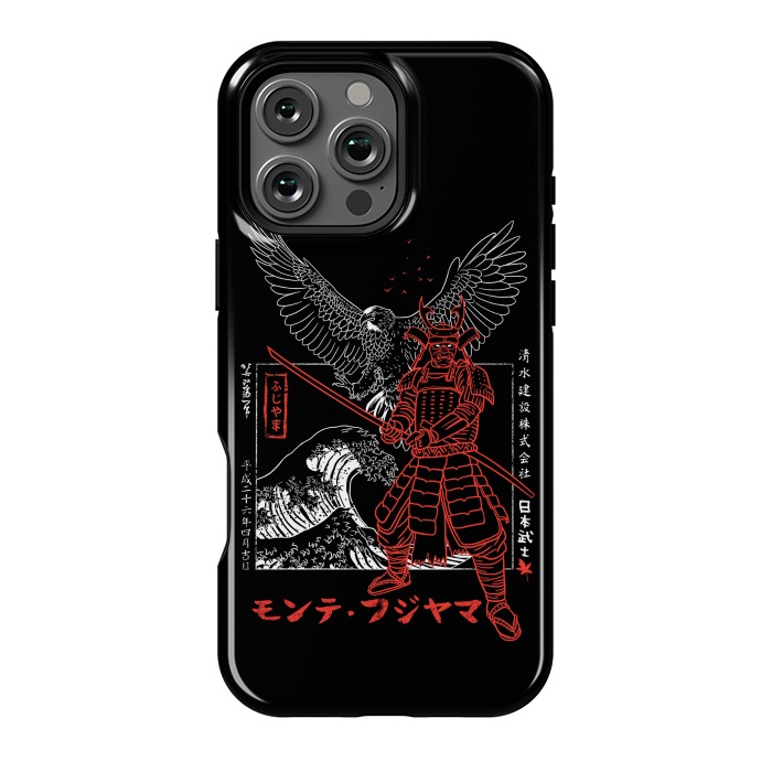 iPhone 16 Pro Max StrongFit Samurai eagle wave by Alberto