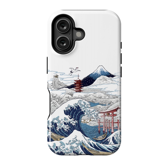 iPhone 16 StrongFit Winter wave in japan by Alberto