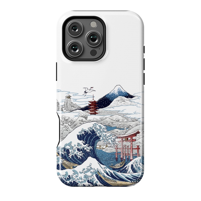 iPhone 16 Pro Max StrongFit Winter wave in japan by Alberto