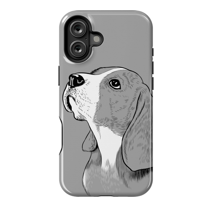 iPhone 16 Plus StrongFit Beagle dog by Alberto