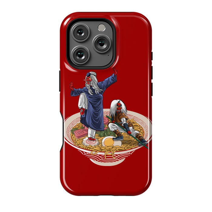 iPhone 16 Pro StrongFit Proboscis and demon ramen by Alberto