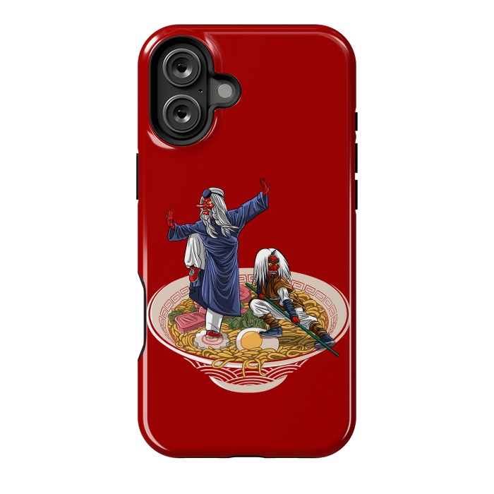 iPhone 16 Plus StrongFit Proboscis and demon ramen by Alberto