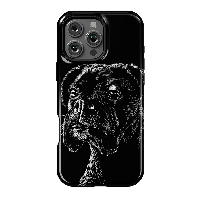 iPhone 16 Pro Max StrongFit Boxer dog by Alberto