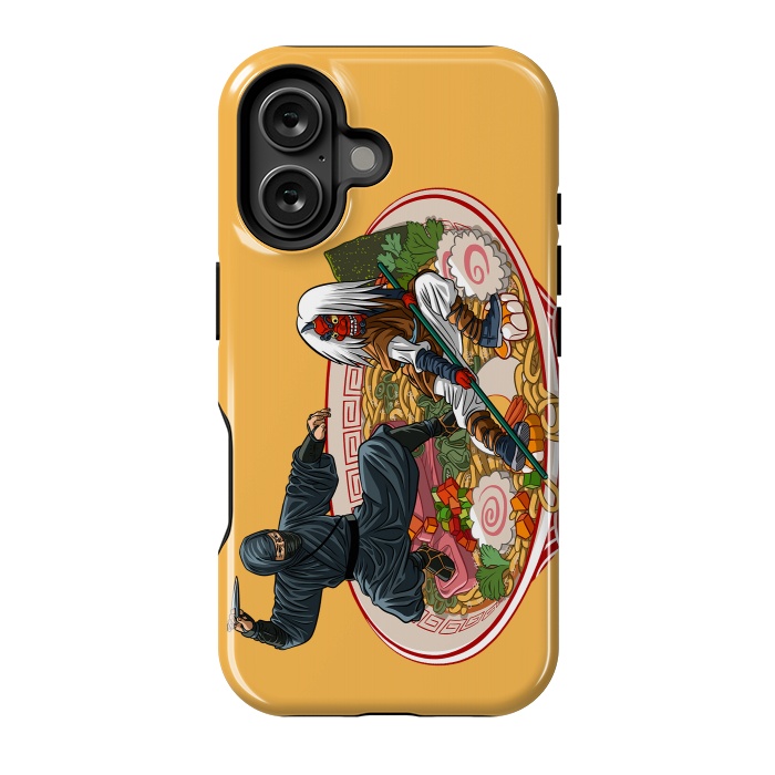 iPhone 16 StrongFit Ninja and demon ramen by Alberto