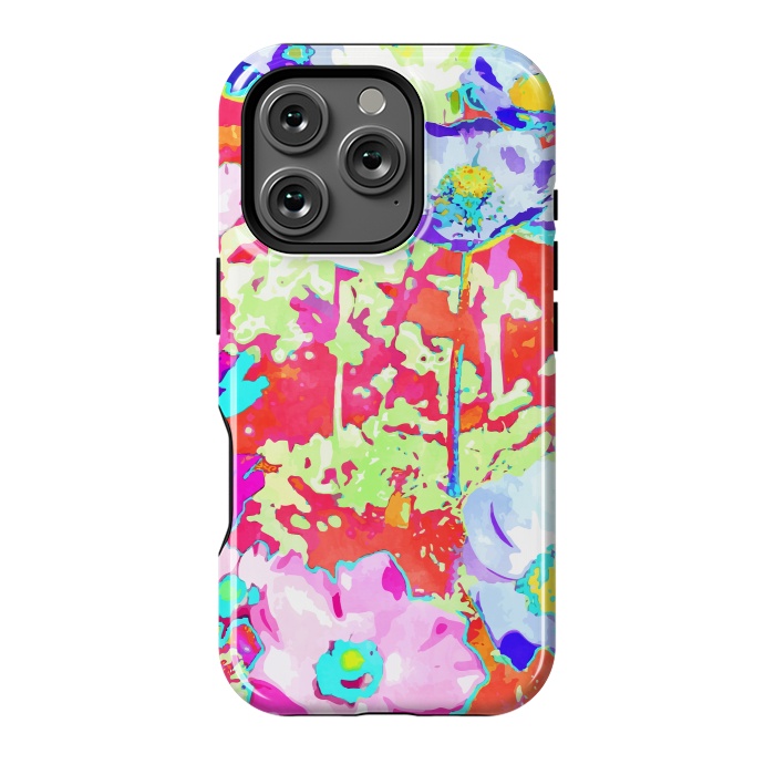 iPhone 16 Pro StrongFit Floral Ecstasy by Uma Prabhakar Gokhale