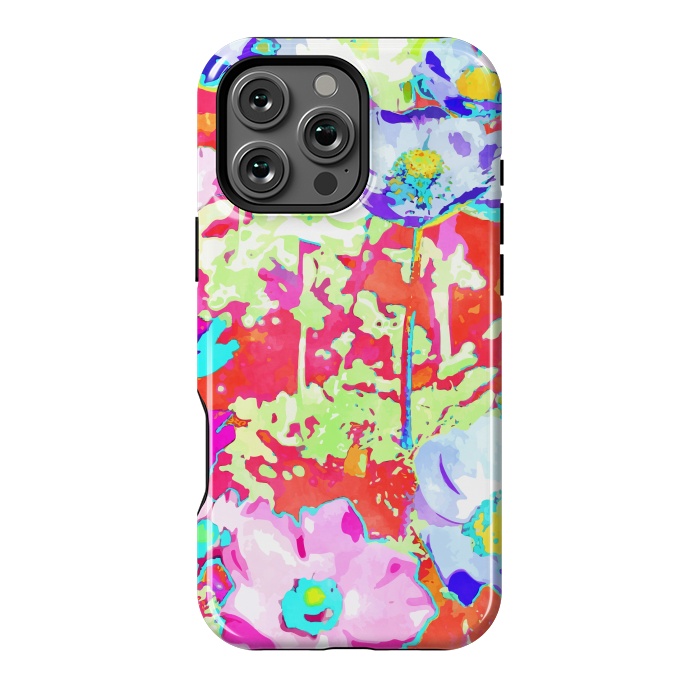 iPhone 16 Pro Max StrongFit Floral Ecstasy by Uma Prabhakar Gokhale