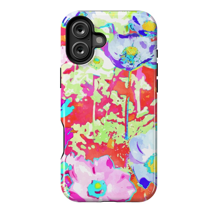 iPhone 16 Plus StrongFit Floral Ecstasy by Uma Prabhakar Gokhale