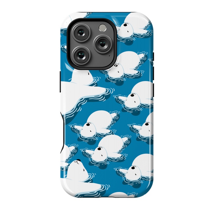 iPhone 16 Pro StrongFit Climate change Polar bear by Alberto