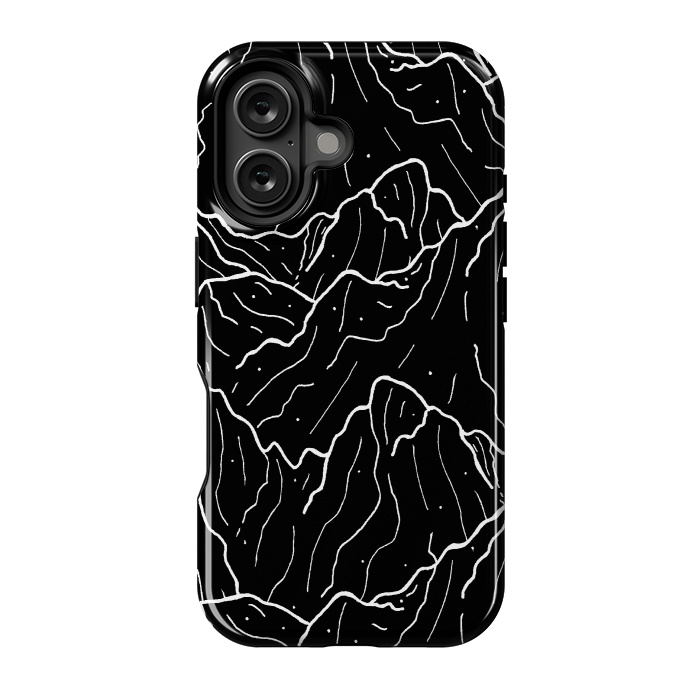 iPhone 16 StrongFit The mountains of shadow by Steve Wade (Swade)