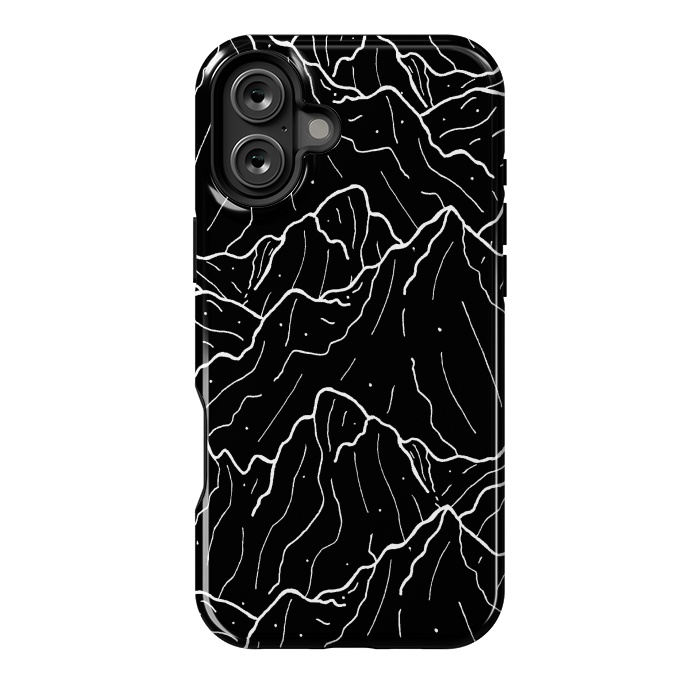 iPhone 16 Plus StrongFit The mountains of shadow by Steve Wade (Swade)