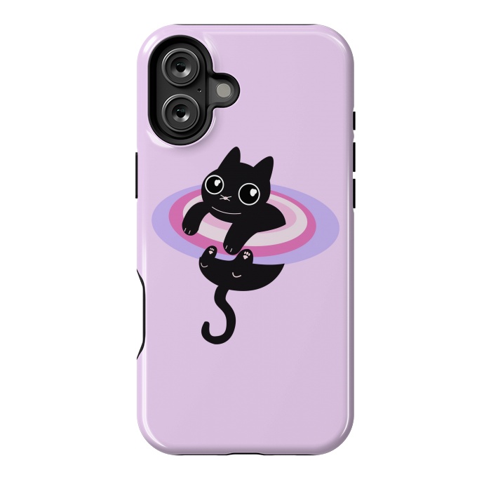 iPhone 16 Plus StrongFit Caturn by ECMazur 