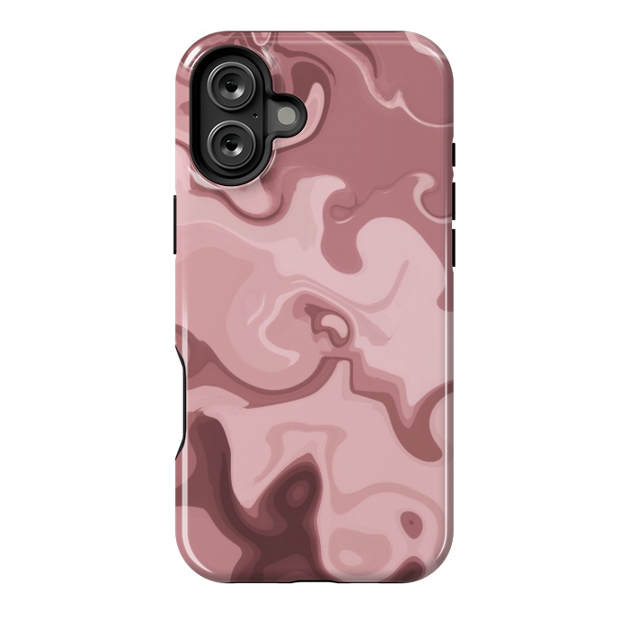 iPhone 16 Plus StrongFit Marble Love by Josie