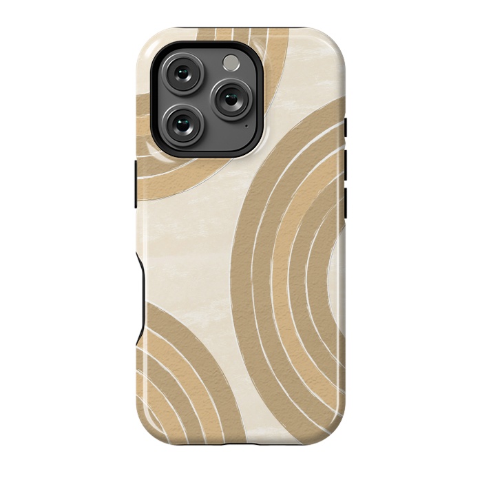 iPhone 16 Pro StrongFit Sand Rainbow by Martina