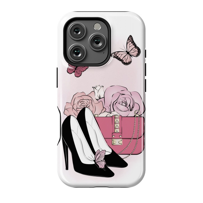 iPhone 16 Pro StrongFit Pink fashionista by Martina