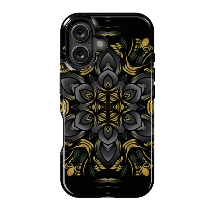 iPhone 16 StrongFit Mandala Love by Josie