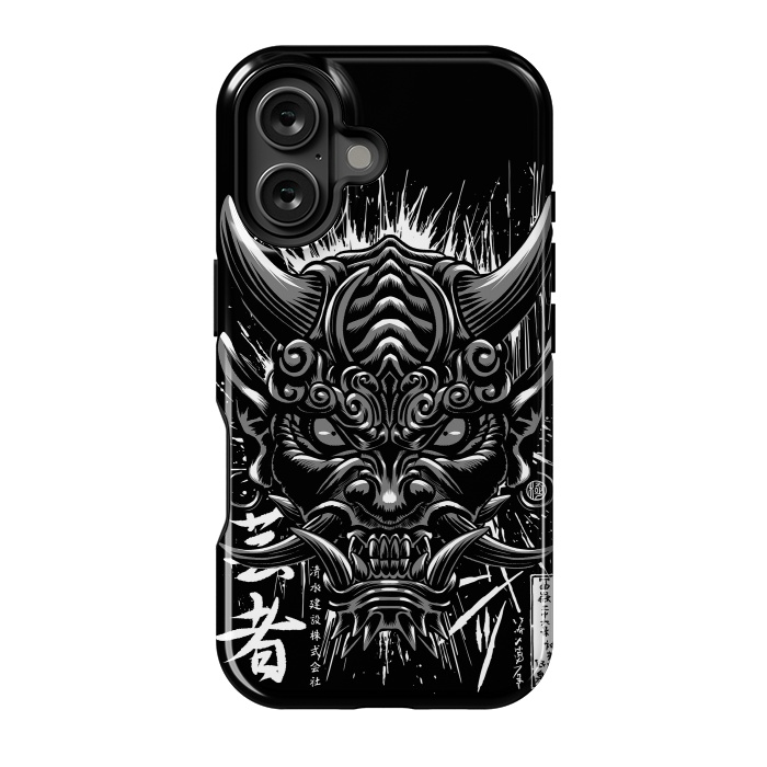 iPhone 16 StrongFit Japanese oni demon by Alberto