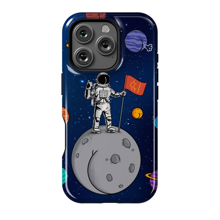 iPhone 16 Pro StrongFit Asstronaut by Coffee Man