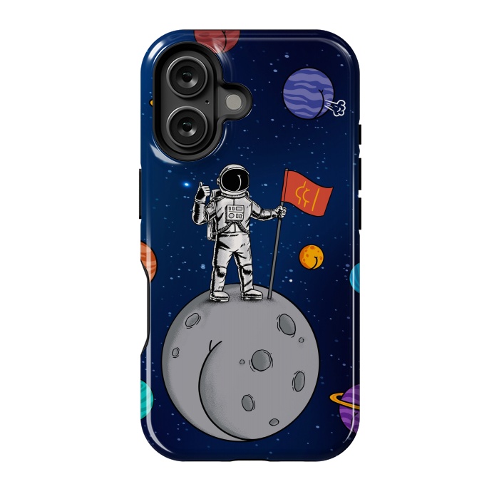 iPhone 16 StrongFit Asstronaut by Coffee Man