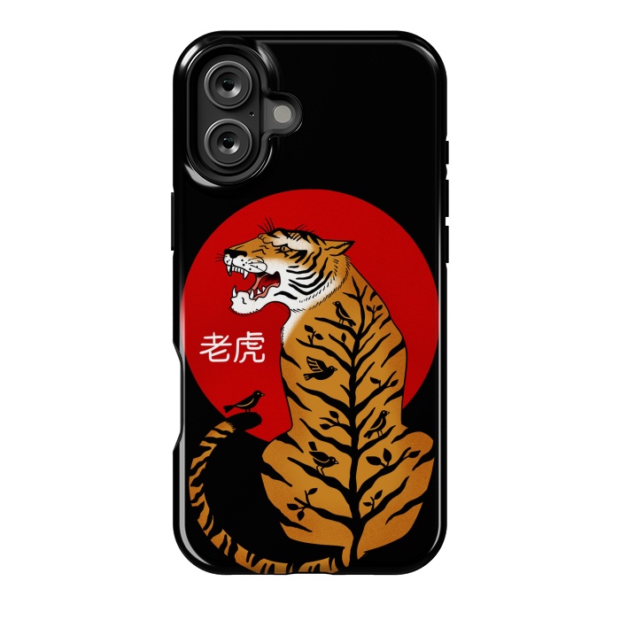 iPhone 16 Plus StrongFit Tiger Chinese by Coffee Man