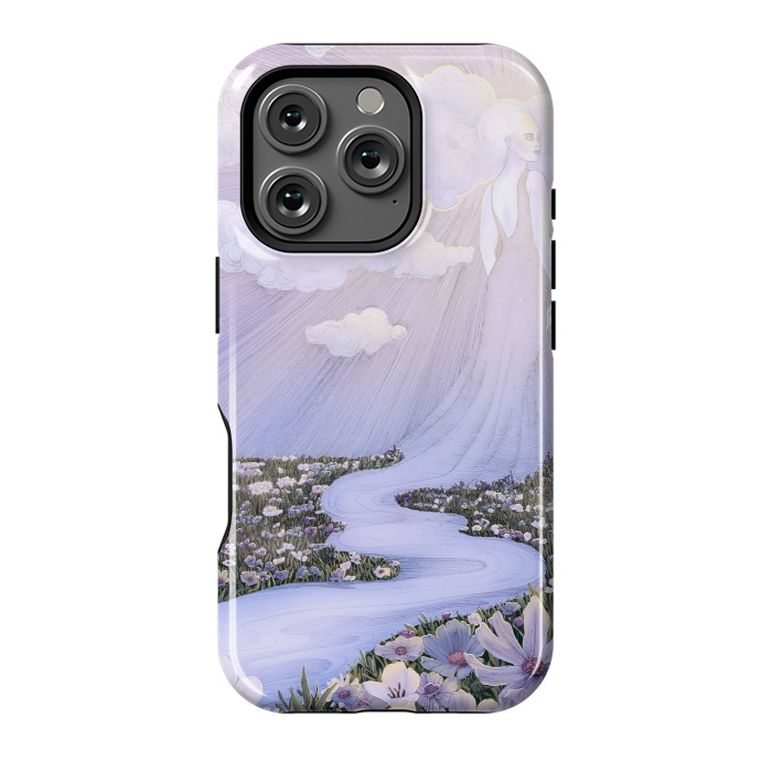 iPhone 16 Pro StrongFit Spirit of River and Sky by ECMazur 