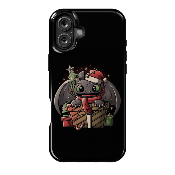 iPhone 16 Plus StrongFit Dragon Anatomy Cute Funny Dragon Gift by eduely