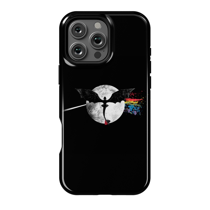 iPhone 16 Pro Max StrongFit Dragon Side of the Moon Cute Funny Gift by eduely