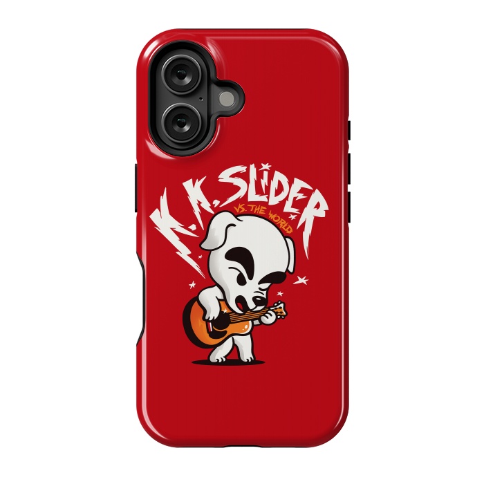 iPhone 16 StrongFit K. K. Slider vs. The World by eduely