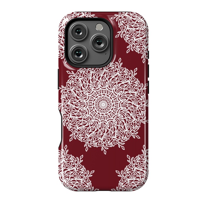 iPhone 16 Pro StrongFit Red drama by Josie