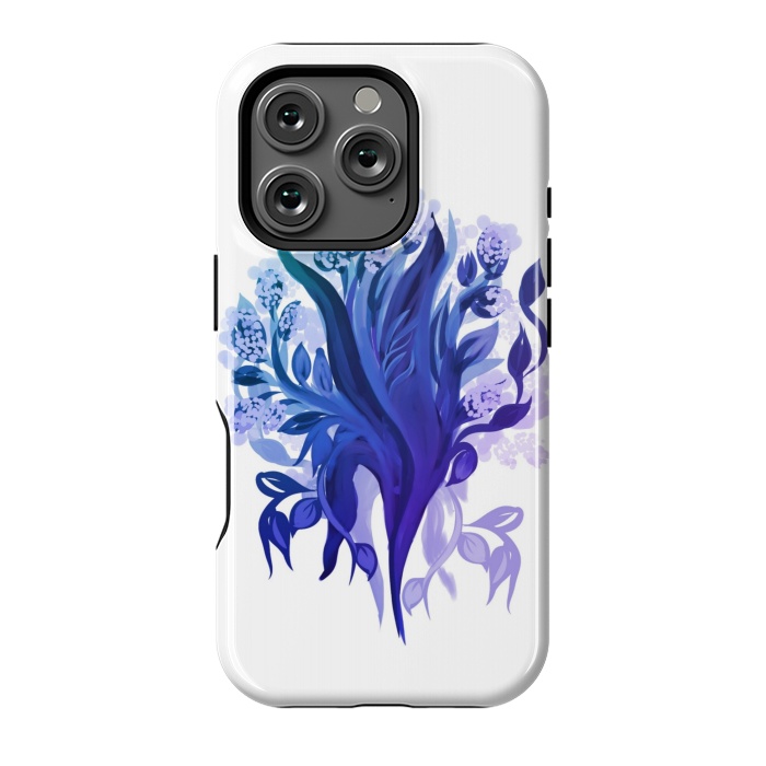 iPhone 16 Pro StrongFit Orchida Blue by Josie