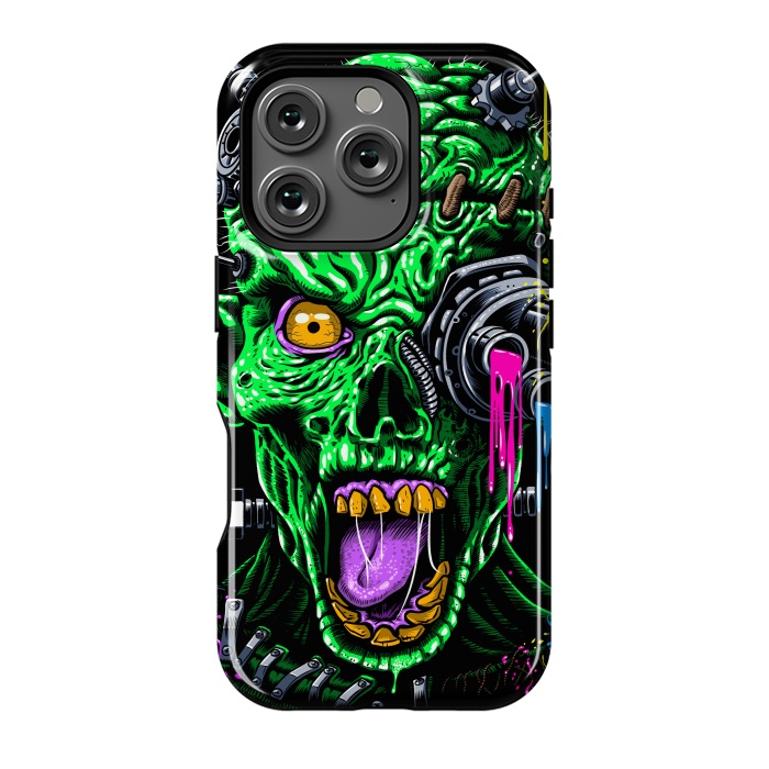 iPhone 16 Pro StrongFit Futuristic zombie by Alberto