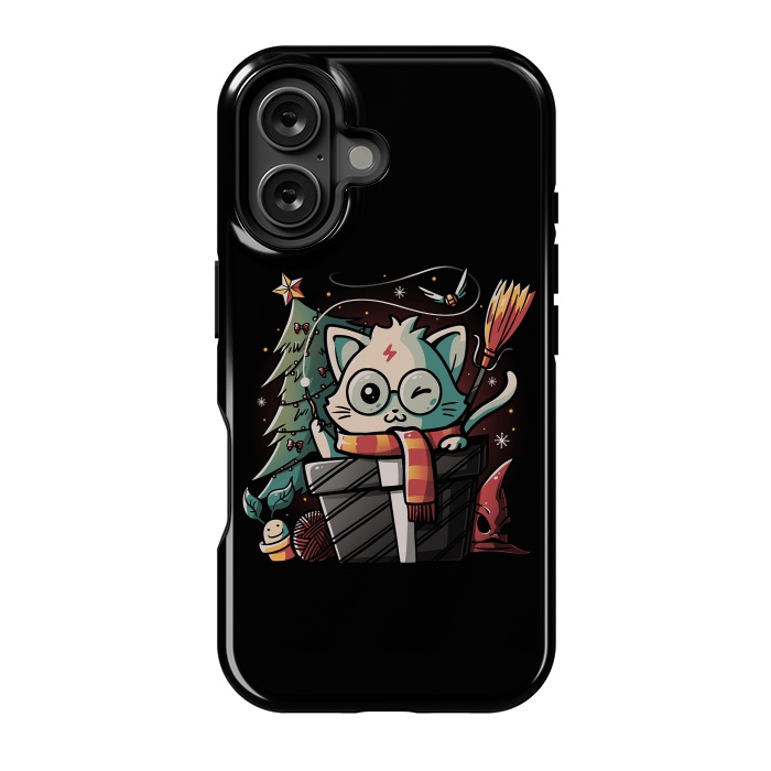 iPhone 16 StrongFit Meowgical Gift by eduely