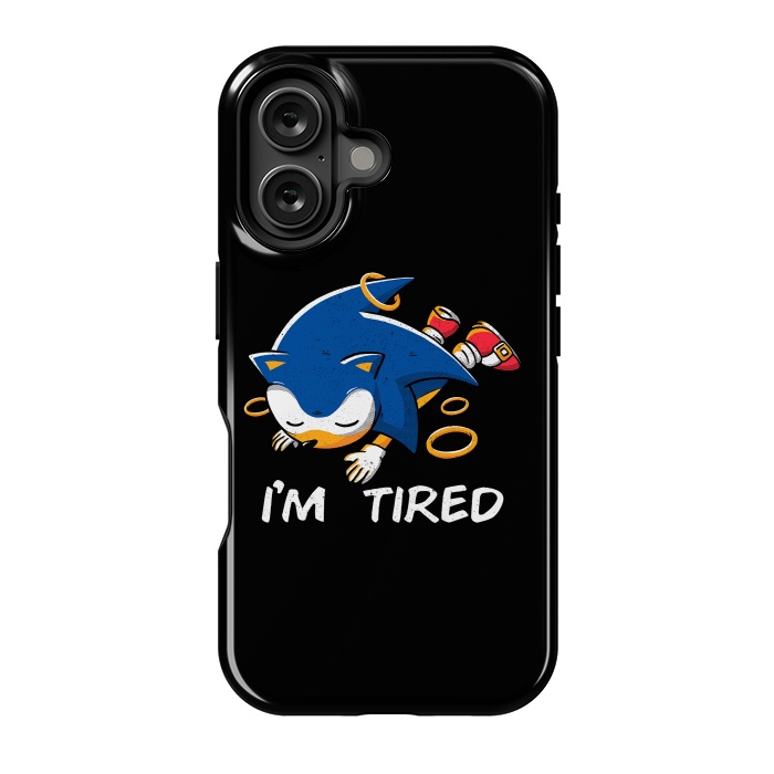 iPhone 16 StrongFit Sonic Tired  by eduely