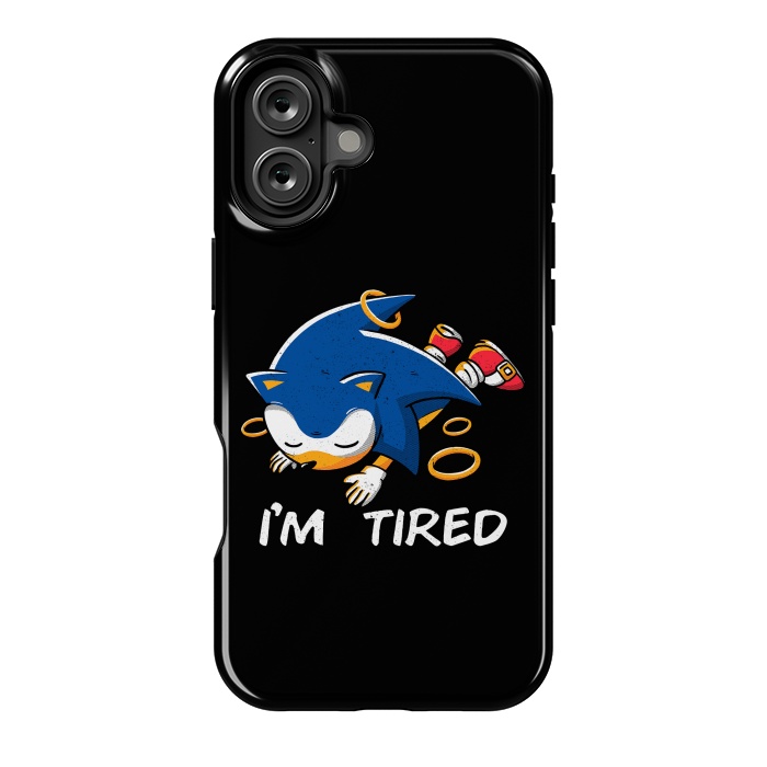 iPhone 16 Plus StrongFit Sonic Tired  by eduely