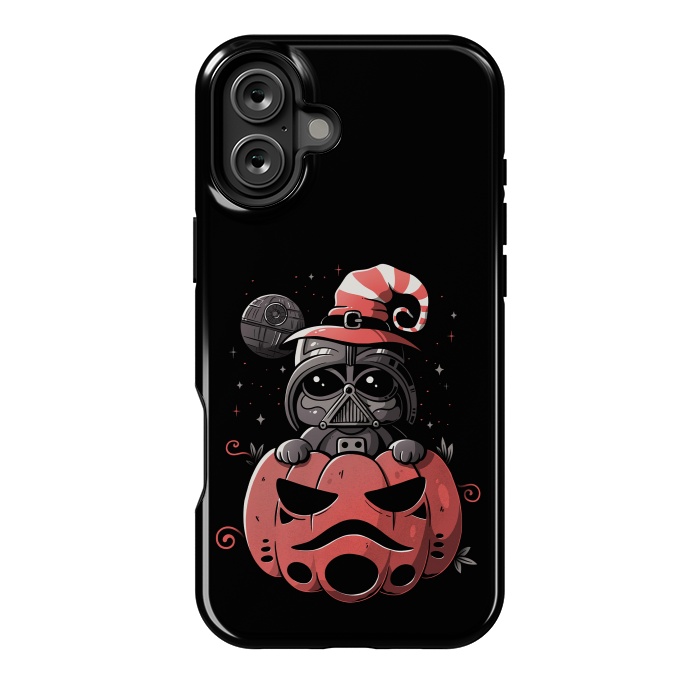 iPhone 16 Plus StrongFit Spooky Vader by eduely