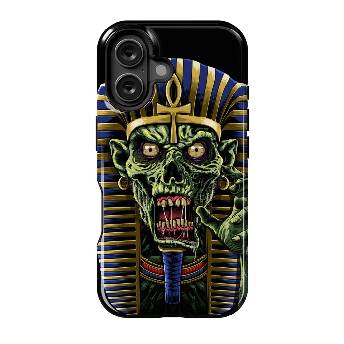 iPhone 16 StrongFit Zombie Egyptian Pharaoh Mummy by Alberto