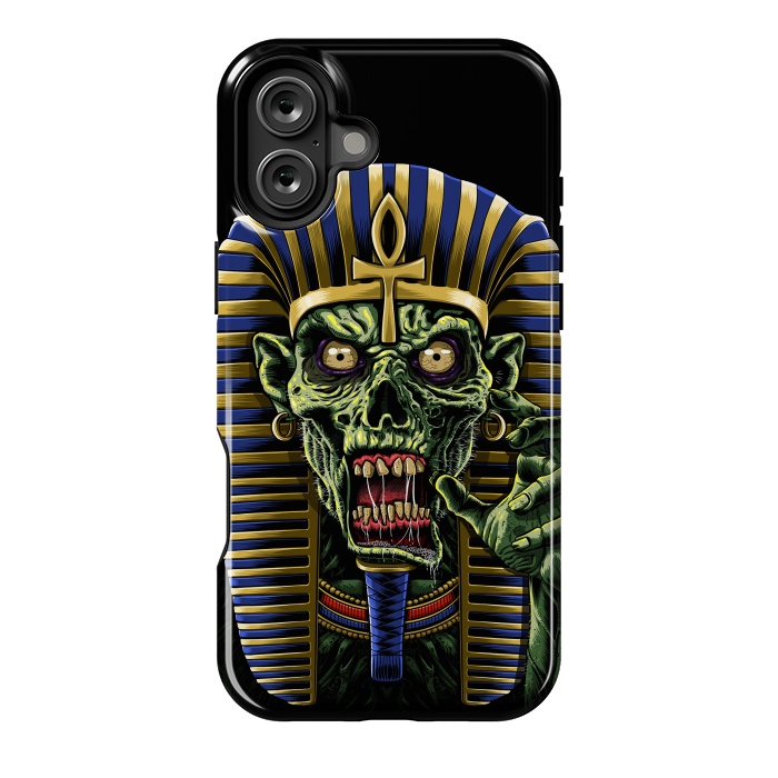 iPhone 16 Plus StrongFit Zombie Egyptian Pharaoh Mummy by Alberto