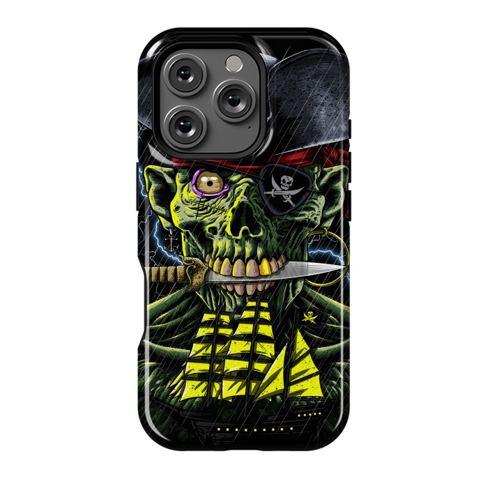 iPhone 16 Pro StrongFit Zombie Pirate  by Alberto