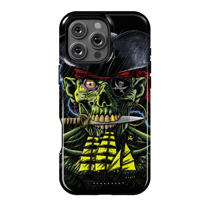 iPhone 16 Pro Max StrongFit Zombie Pirate  by Alberto