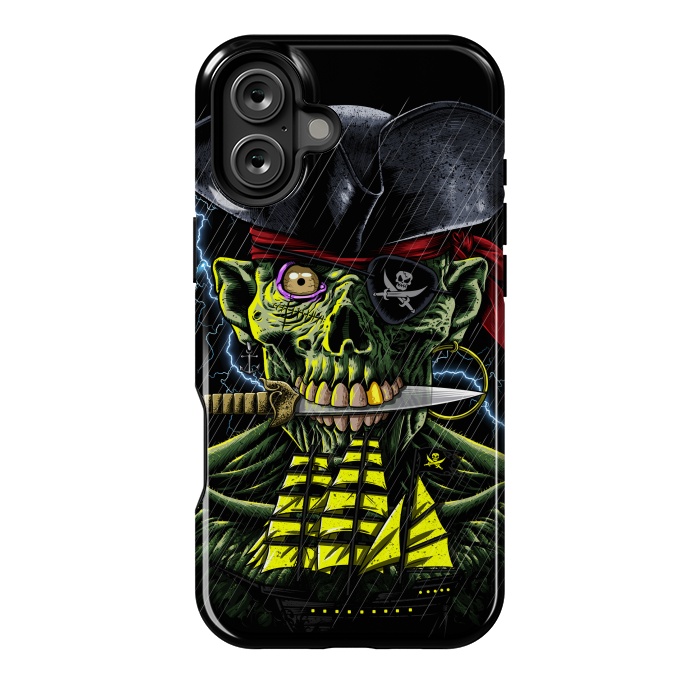 iPhone 16 Plus StrongFit Zombie Pirate  by Alberto