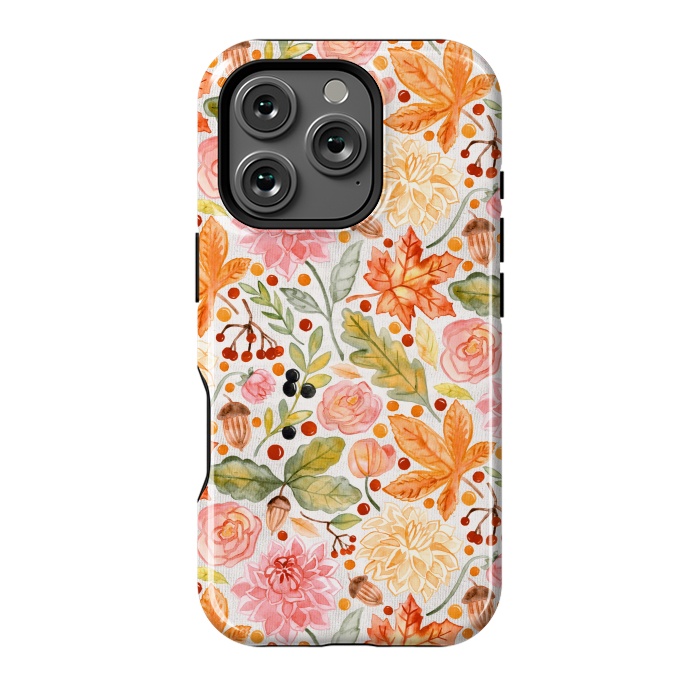 iPhone 16 Pro StrongFit Autumn Garden by Tangerine-Tane