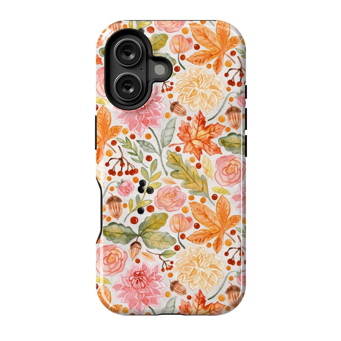 iPhone 16 StrongFit Autumn Garden by Tangerine-Tane