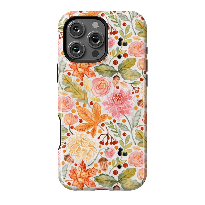 iPhone 16 Pro Max StrongFit Autumn Garden by Tangerine-Tane