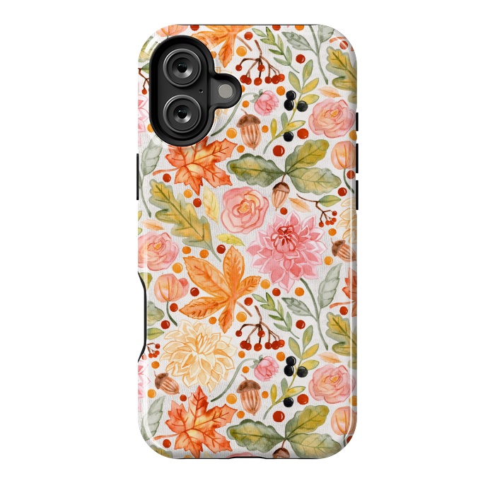 iPhone 16 Plus StrongFit Autumn Garden by Tangerine-Tane