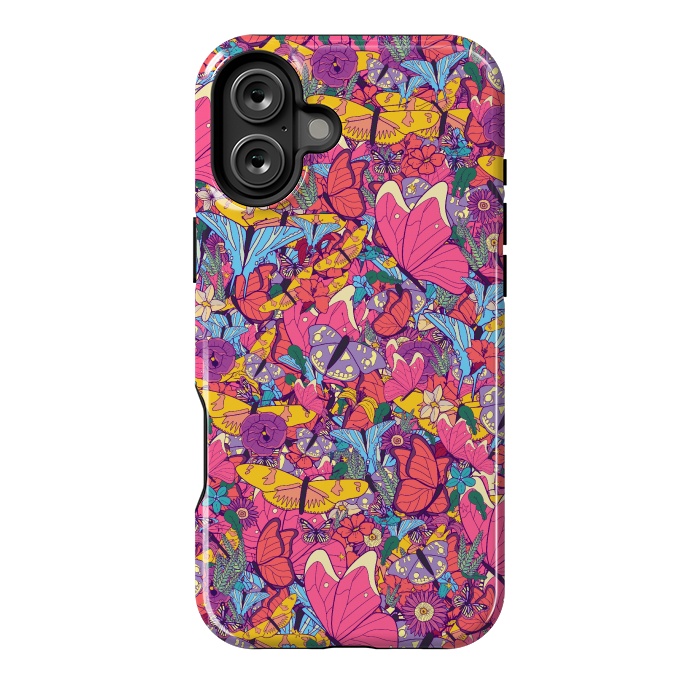 iPhone 16 Plus StrongFit Spring butterflies by Steve Wade (Swade)