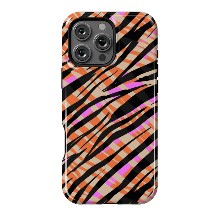 iPhone 16 Pro Max StrongFit Tiger skin by Laura Grant