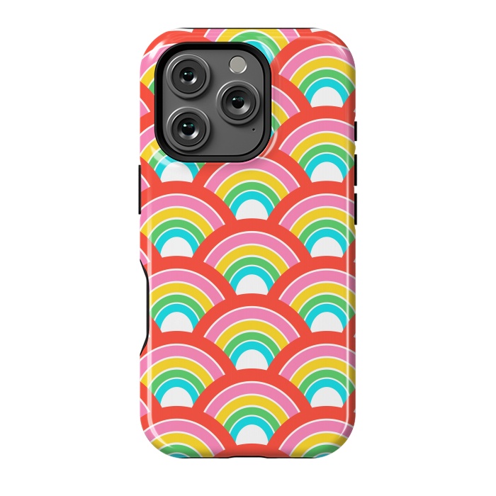 iPhone 16 Pro StrongFit Rainbows by Laura Grant