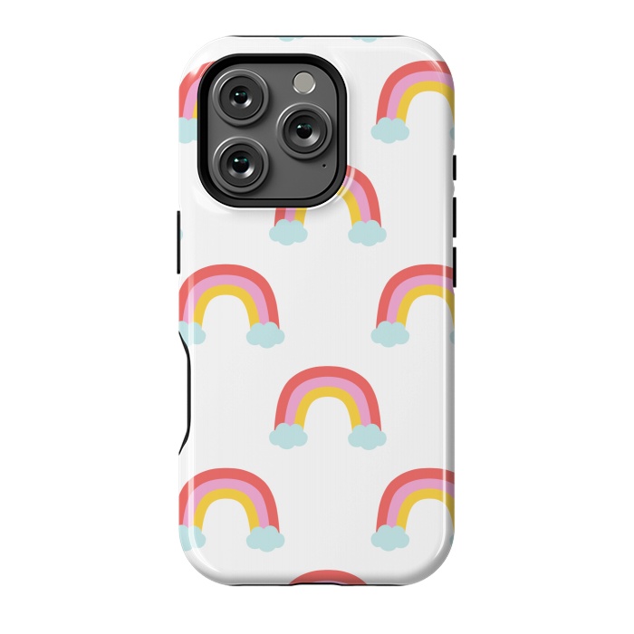 iPhone 16 Pro StrongFit Rainbows by Sam Pernoski