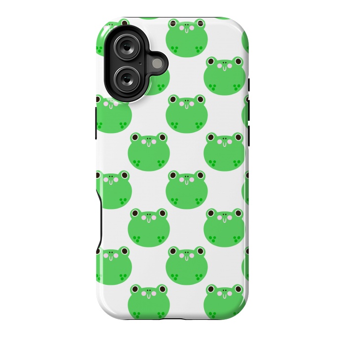 iPhone 16 Plus StrongFit Happy Frogs by Sam Pernoski