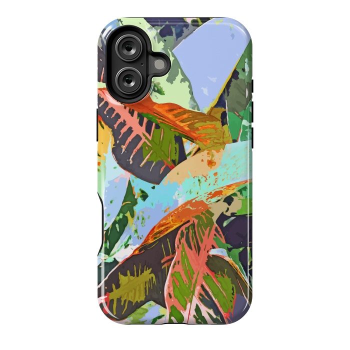 iPhone 16 Plus StrongFit Jungle Plants by Uma Prabhakar Gokhale